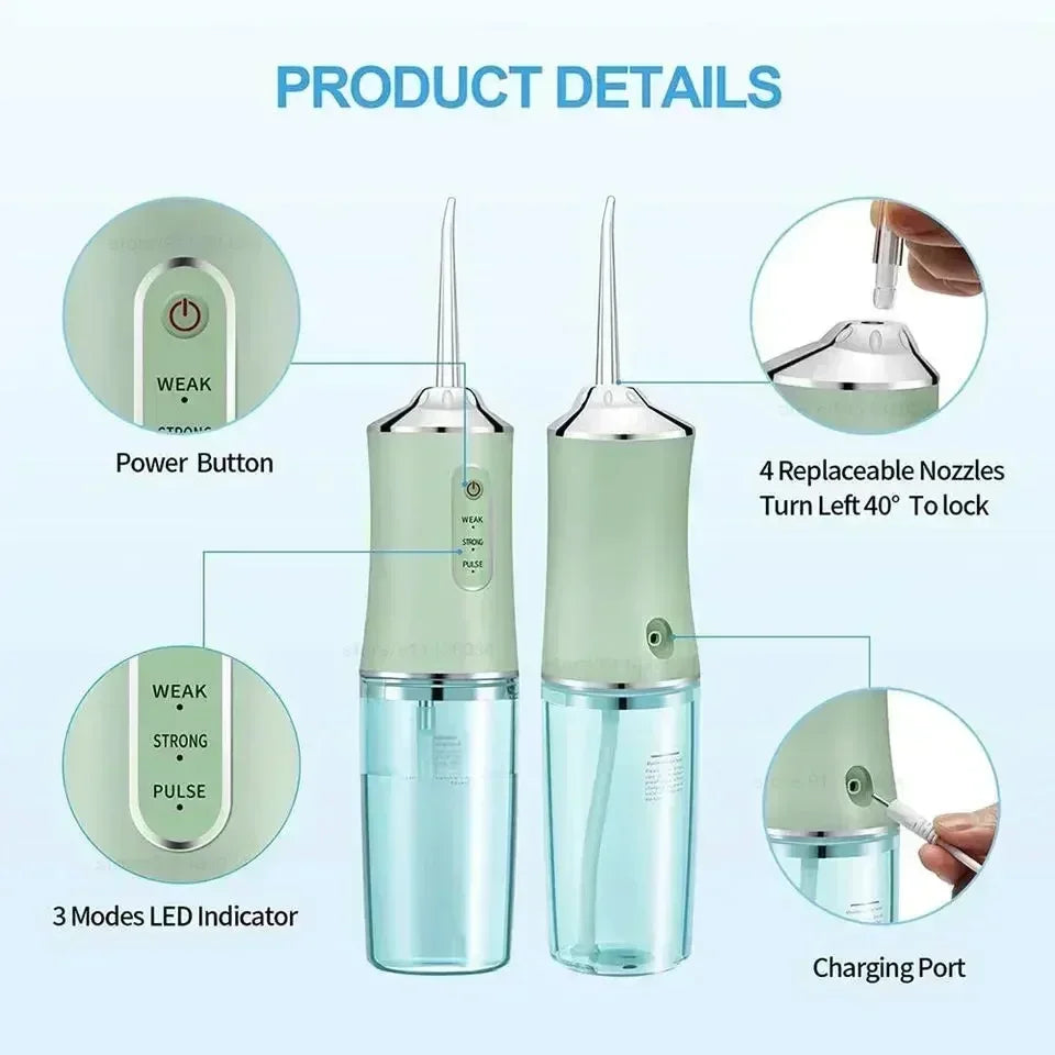  Portable Dental Water Flosser